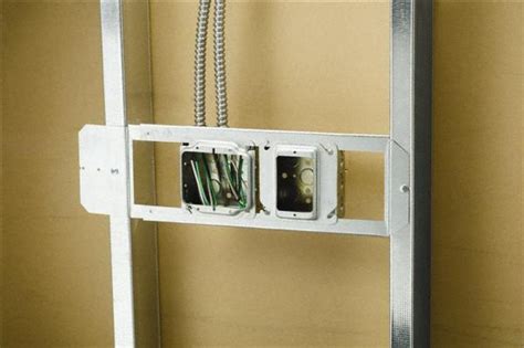 caddy electrical box support|caddy wall box support.